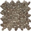 River Brown, Random Mosaic - Glass Tile