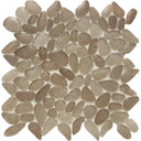 Sandy Beige, Random Mosaic - Glass Tile