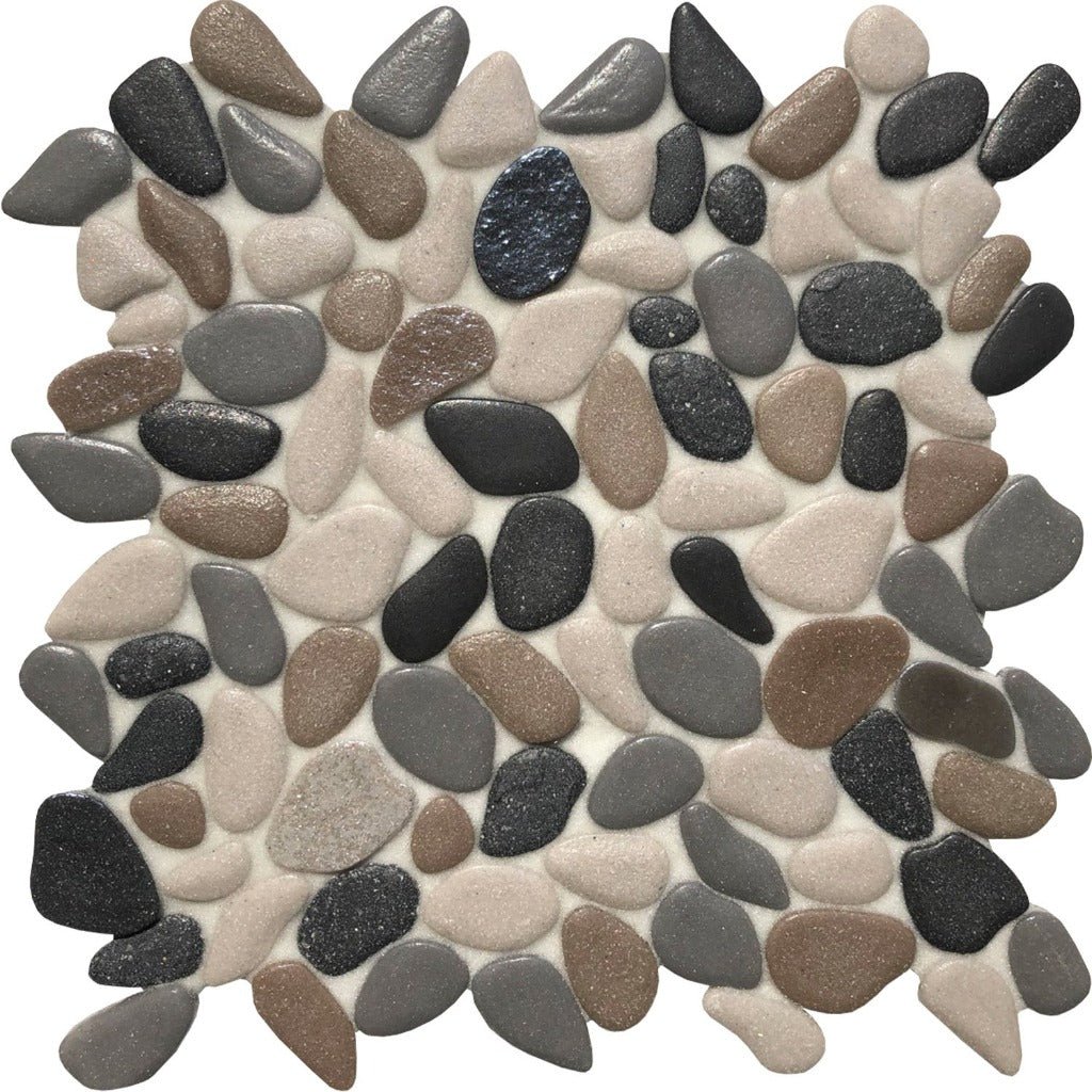 Southern Lakes, Random Mosaic | CETLIROSOUTHLAKE | Glass Pool Tile