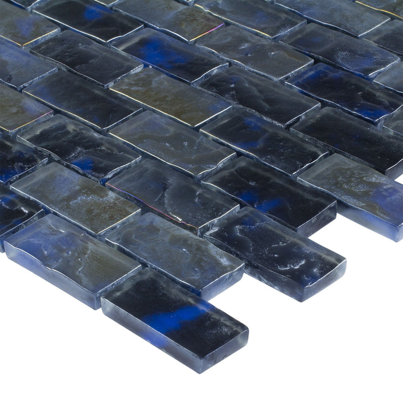 Basalt, 1" x 2" - Glass Tile