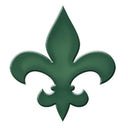 Fleur De Lis Step Marker - Teal (Set of 3) - Pool Mosaic