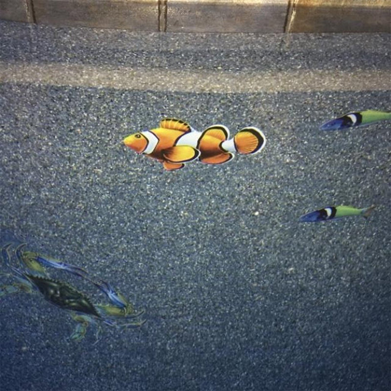 Clown Fish | PORC-CL58-5 | Pool Mosaic