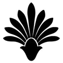 Baroque Accent 3 - Black - Pool Mosaic