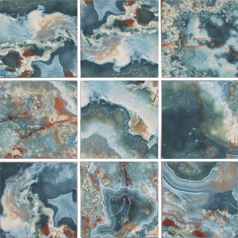 Cross Multicolor 6" x 6" Pool Tile I CVLCROSMULTI6 | Pool Waterline Tile