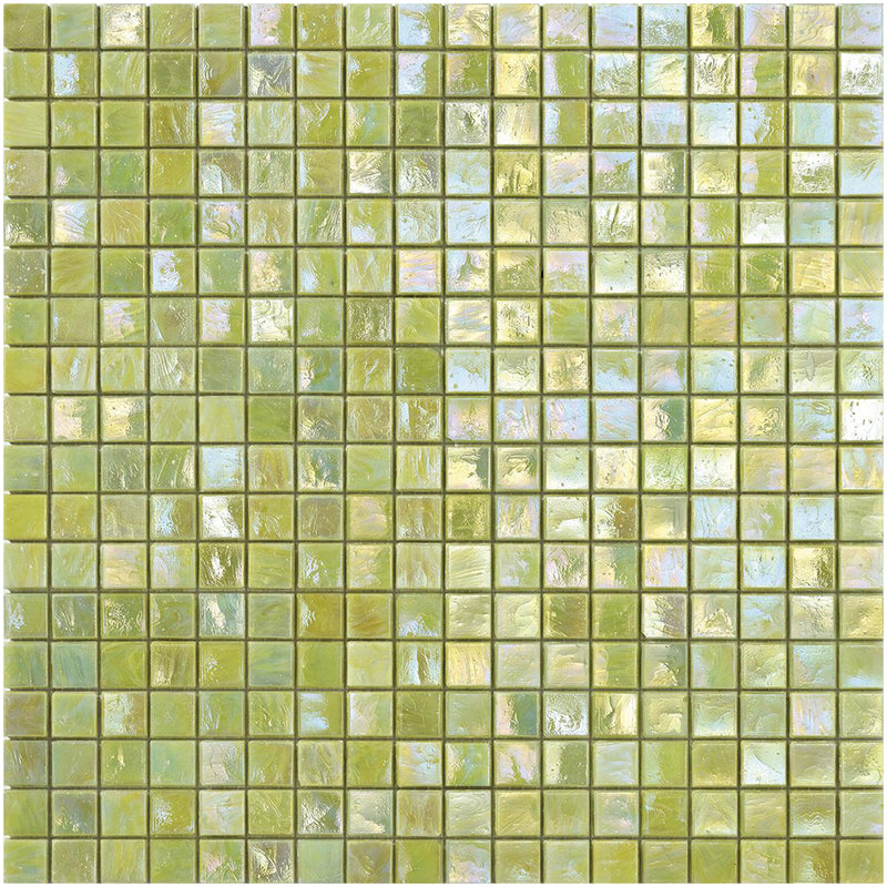 Calicantus 2, 5/8" x 5/8" - Glass Tile