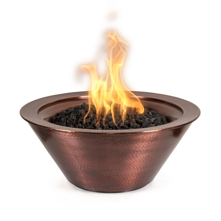 Cazo Round Copper Fire Bowl Feature | The Outdoor Plus