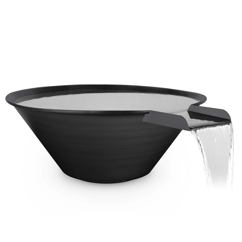 Cazo Powder Coated Metal Water Bowl | The Outdoor Plus Pool Feature
