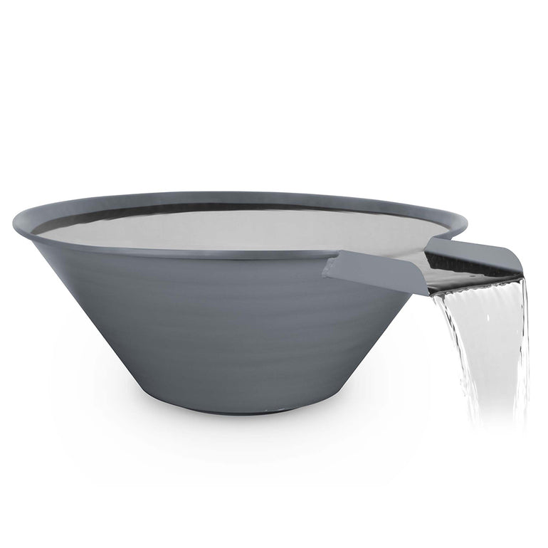 Cazo Powder Coated Metal Water Bowl | The Outdoor Plus Pool Feature