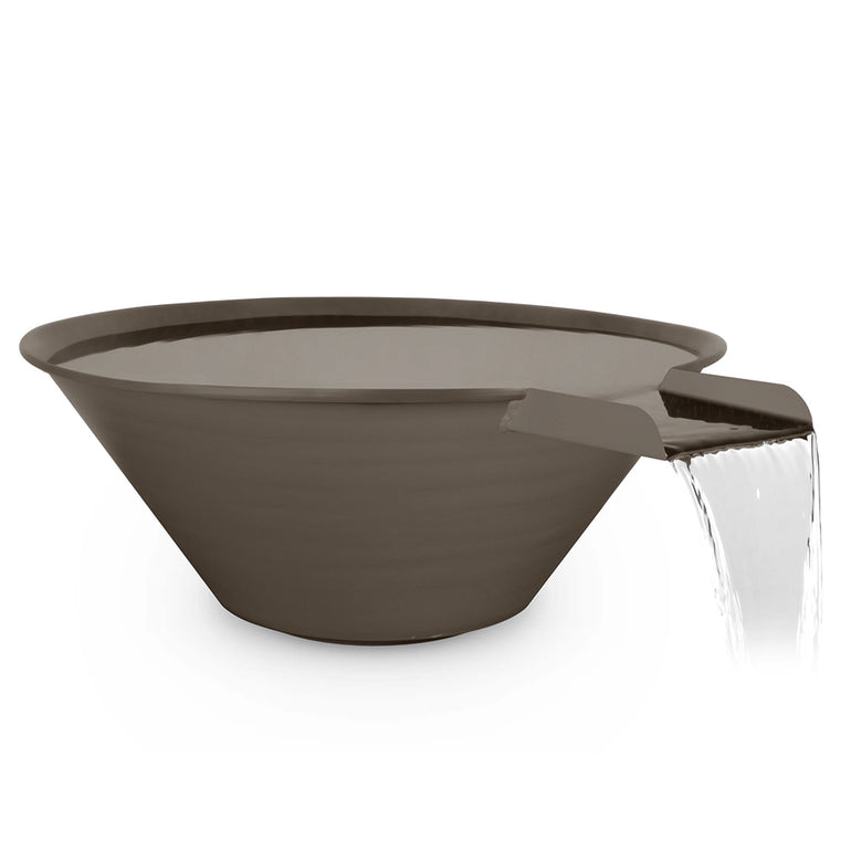 Cazo Powder Coated Metal Water Bowl | The Outdoor Plus Pool Feature