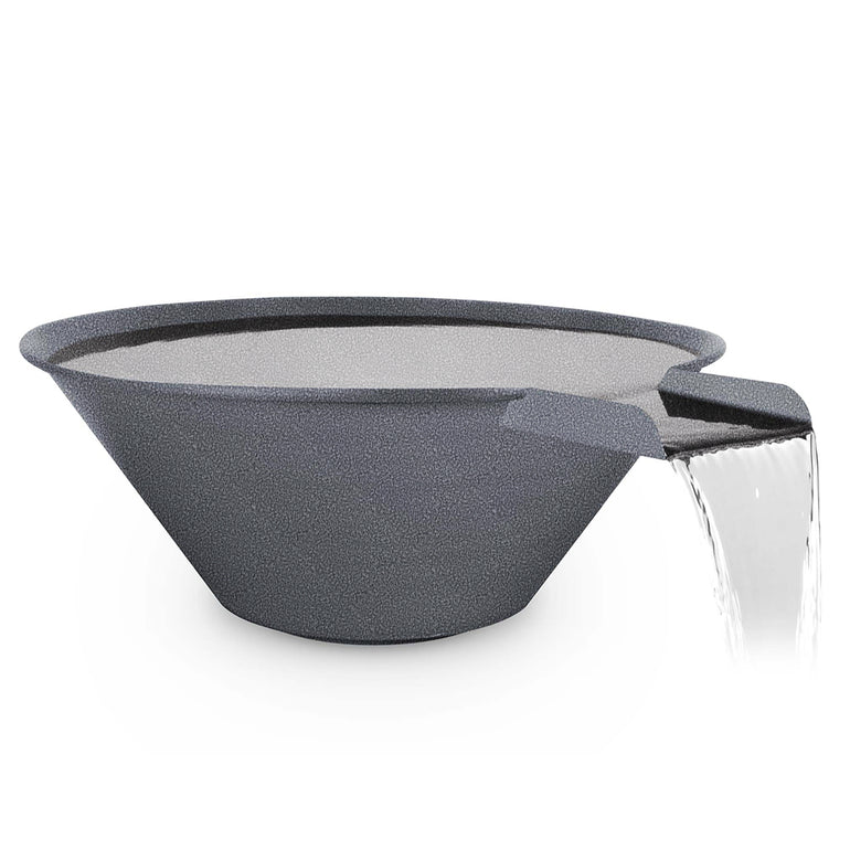 Cazo Powder Coated Metal Water Bowl | The Outdoor Plus Pool Feature