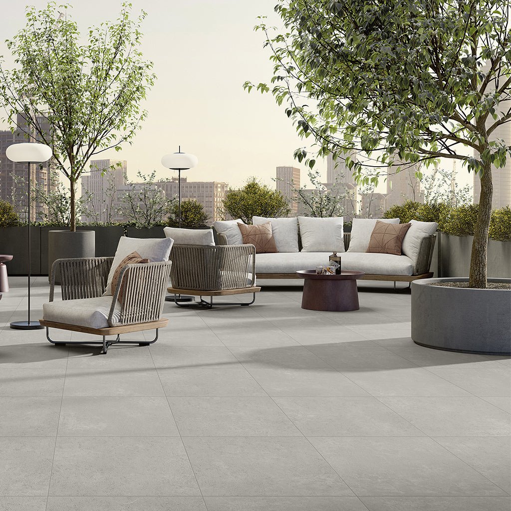 Classic Gray, 24" x 24" 2CM | Outdoor Paver | U.S. Porcelain Pavers