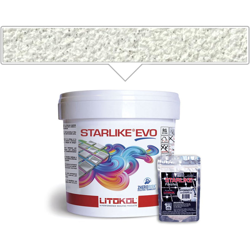 Bianco Assoluto Epoxy Grout  Litokol Starlike Classic Tile Grout – AquaBlu  Mosaics