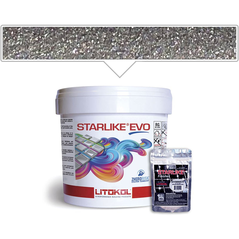 Nero Grafite EVO 140 | Litokol Starlike Classic Epoxy Tile Grout