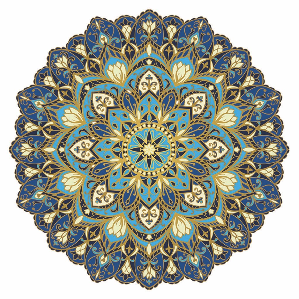 Cosmic Bliss Mandala Pool Mosaic