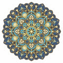 Cosmic Bliss Mandala - Pool Mosaic