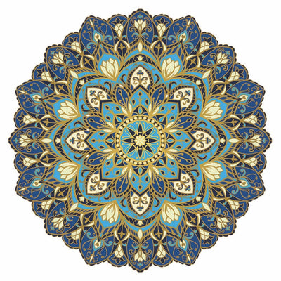 Cosmic Bliss Mandala - Pool Mosaic