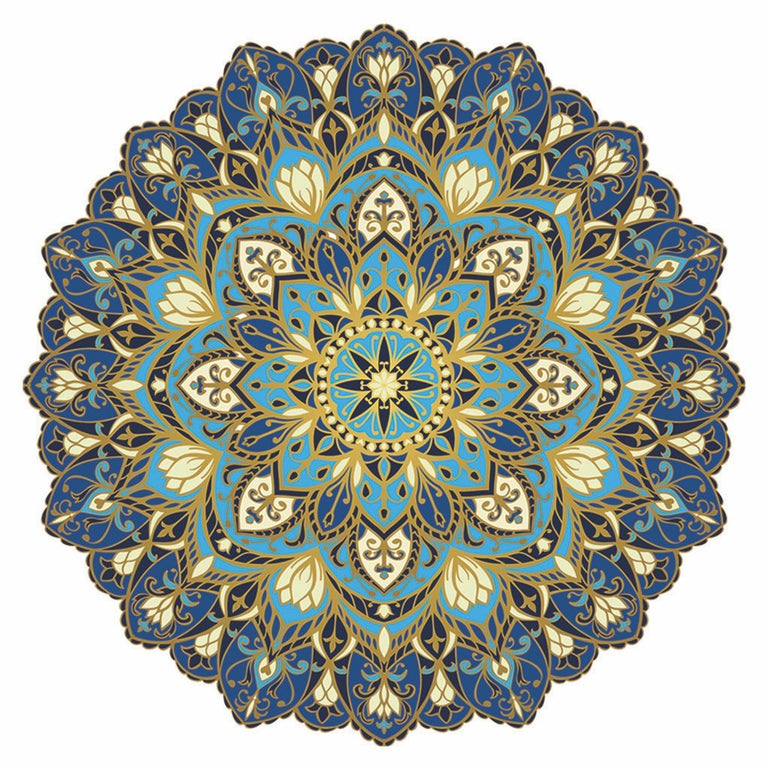 Cosmic Bliss Mandala - Pool Mosaic