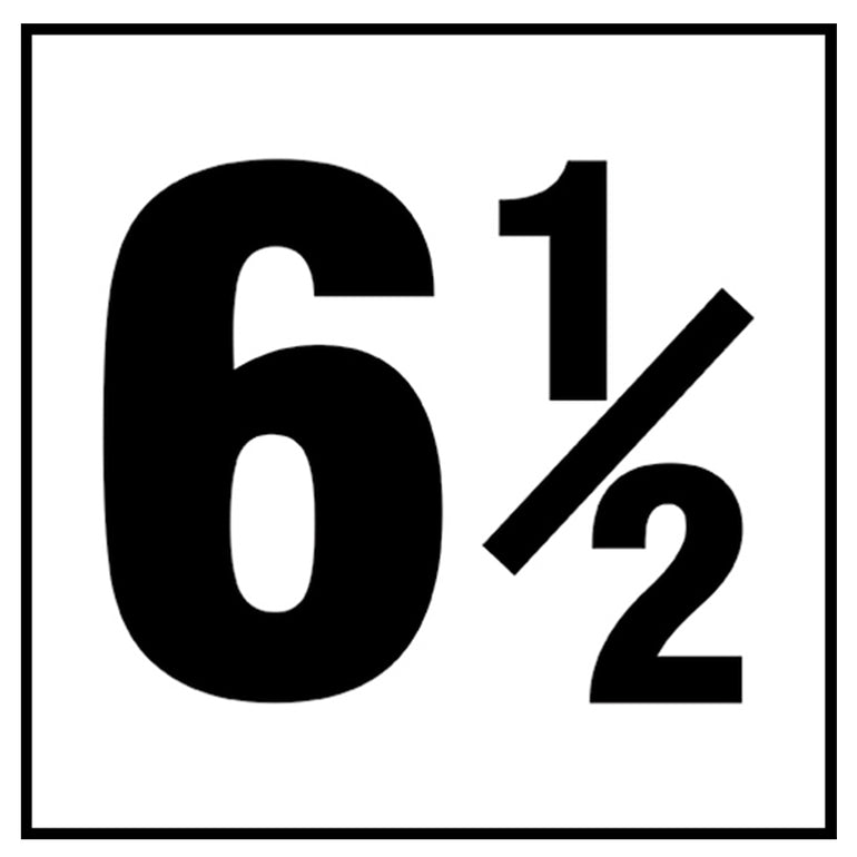 6" x 6" Standard Depth Markers, 4" Numbers - Safety Markers for Pools