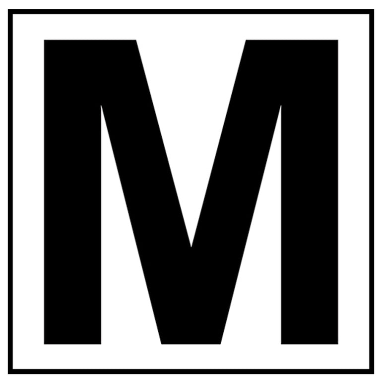 Warning Markers with 5" Font - Safety Markers for Pools