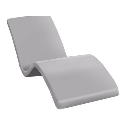 Destination Lounger, Solid Gray | Luxury Pool Lounge Chair