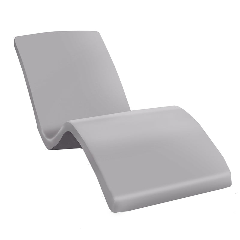 Destination Lounger, Solid Gray | Luxury Pool Lounge Chair