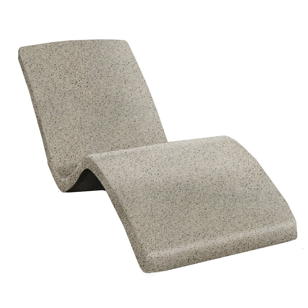 Destination Lounger, Mont Black Polystone | Luxury Pool Lounge Chair