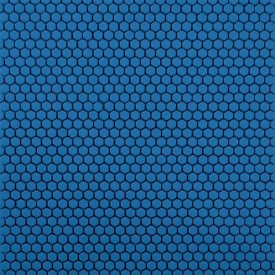 Dusk, Hexagon Mosaic Tile | GLSGEOSOLIDDUSK | Geometro Glass Tile