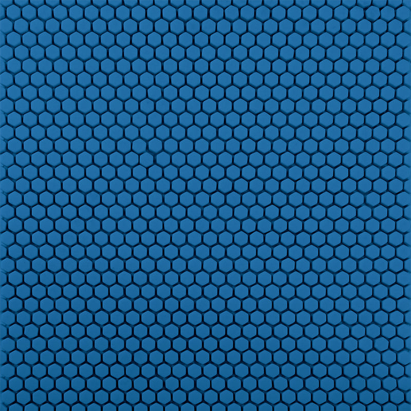 Dusk, Hexagon Mosaic Tile | GLSGEOSOLIDDUSK | Geometro Glass Tile
