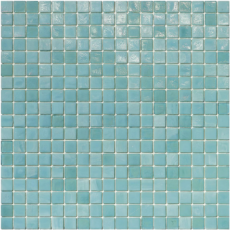 Dew, 5/8" x 5/8" Glass Tile | Mosaic Pool Tile by SICIS
