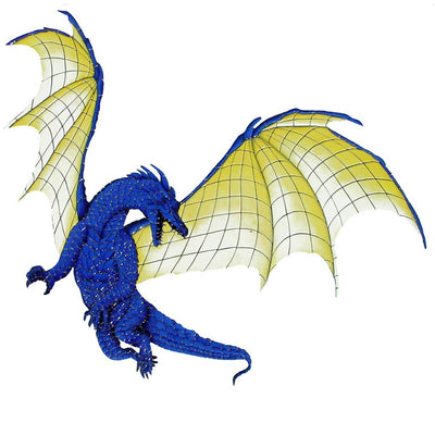 Dragon with Wings (Special Order) - Pool Mosaic - NS1200 - Artisry in Mosaics Custom Mosaics