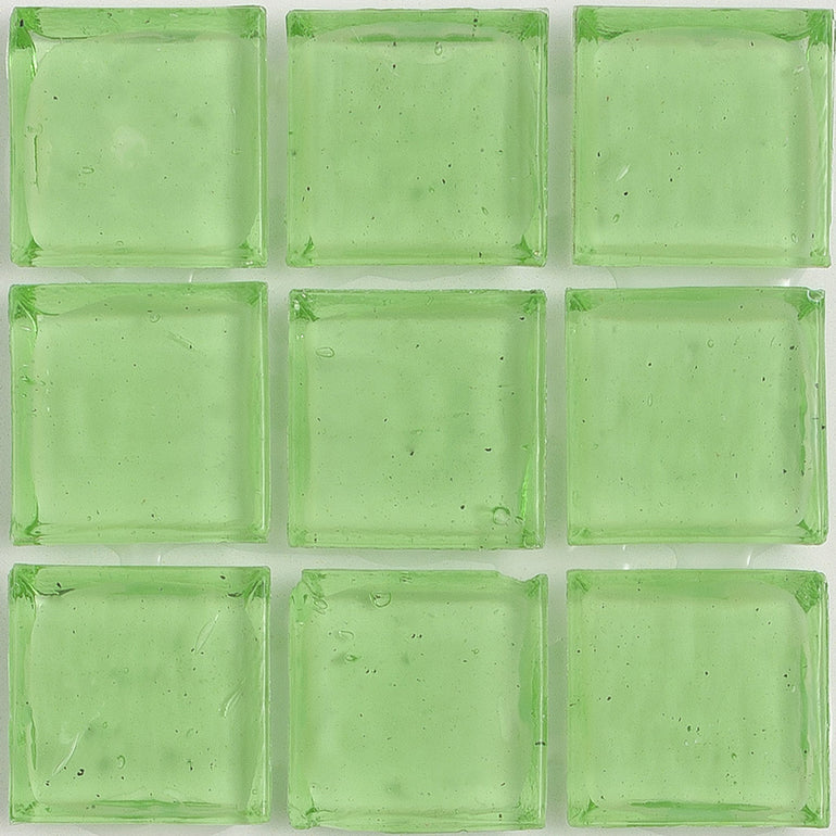 Tourmaline Clear 1x1 Glass Tile | E11.137.01S | American Glass Mosaics