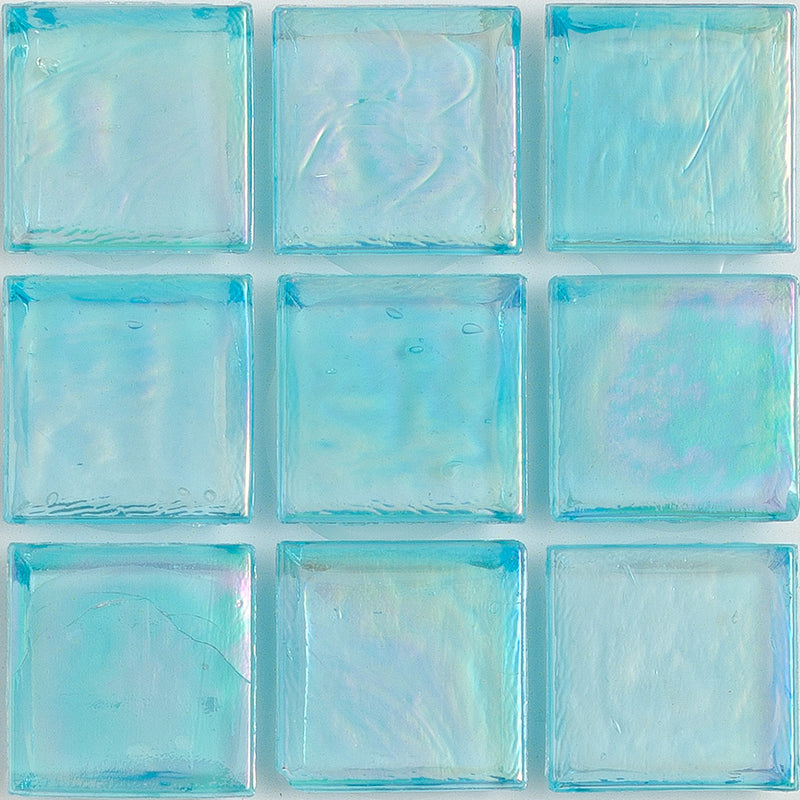 Apatite Iridescent 1x1 Glass Tile | E11.169.02S | American Glass Mosaics