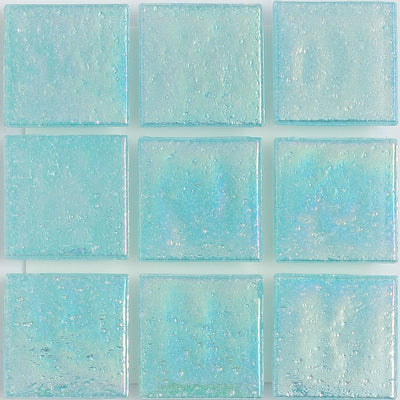 Apatite Sand Iridescent 1x1 Glass Tile | E11.169.22S | American Glass Mosaics