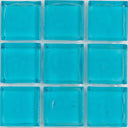 Zircon Clear, 1" x 1" - Glass Tile