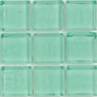 Peridot Clear 1x1 Glass Tile | E11.240.01S | American Glass Mosaics
