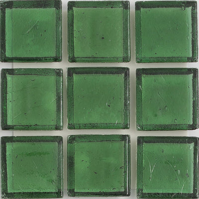 Moldavite Clear 1x1 Glass Tile | E11.246.01S | American Glass Mosaics