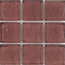 Garnet Clear, 1" x 1" - Glass Tile