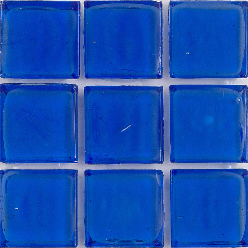 Lapis Clear 1x1 Glass Tile | E11.266.01S | American Glass Mosaics
