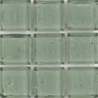 Tremolite Clear 1x1 Glass Tile | E11.267.01S | American Glass Mosaics