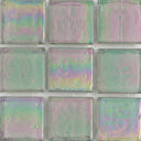 Tremolite Iridescent, 1" x 1" - Glass Tile