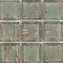 Tremolite Aventurina, 1" x 1" - Glass Tile