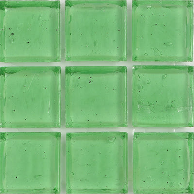 Jade Clear 1x1 Glass Tile | E11.301.01S | American Glass Mosaics