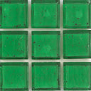 Emerald Clear, 1" x 1" - Glass Tile