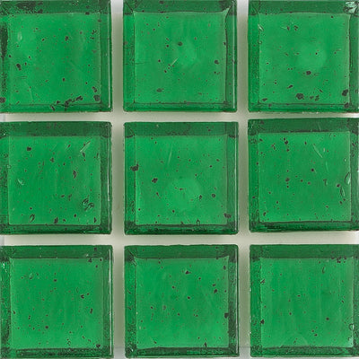 Emerald Clear 1x1 Glass Tile | E11.304.01S | American Glass Mosaics