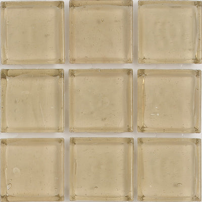 Amber Clear 1x1 Glass Tile | E11.361.01S | American Glass Mosaics