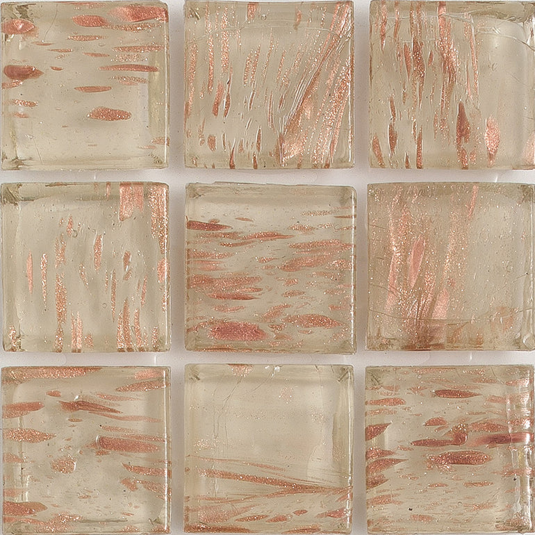 Opal Aventurina 1x1 Glass Tile | E11.364.05S | American Glass Mosaics