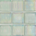 Amazonite Iridescent, 1" x 1" - Glass Tile
