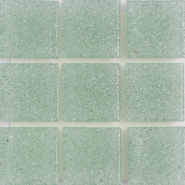 Amazonite Sand Iridescent 1x1 Glass Tile | E11.376.22S | American Glas…