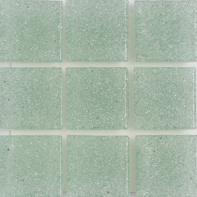 Amazonite Sand 1x1 Glass Tile | E11.376.21S | American Glass Mosaics