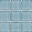 Aquamarine Clear, 1" x 1" - Glass Tile